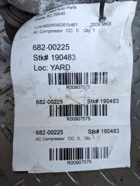 AC Compressor Fits 08-12 TAURUS 907575