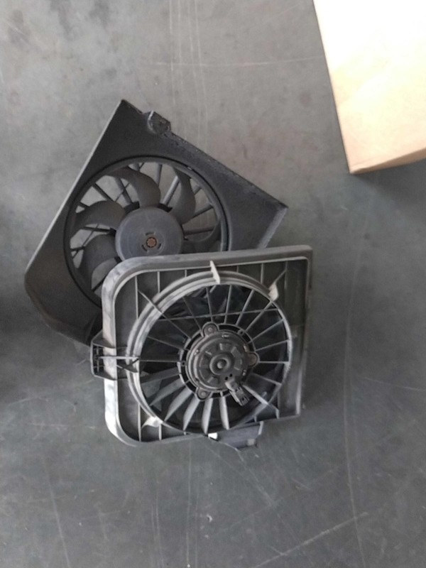 Used Engine Cooling Fan Motor fits: 2005 Dodge Caravan Fan Assembly Grade A