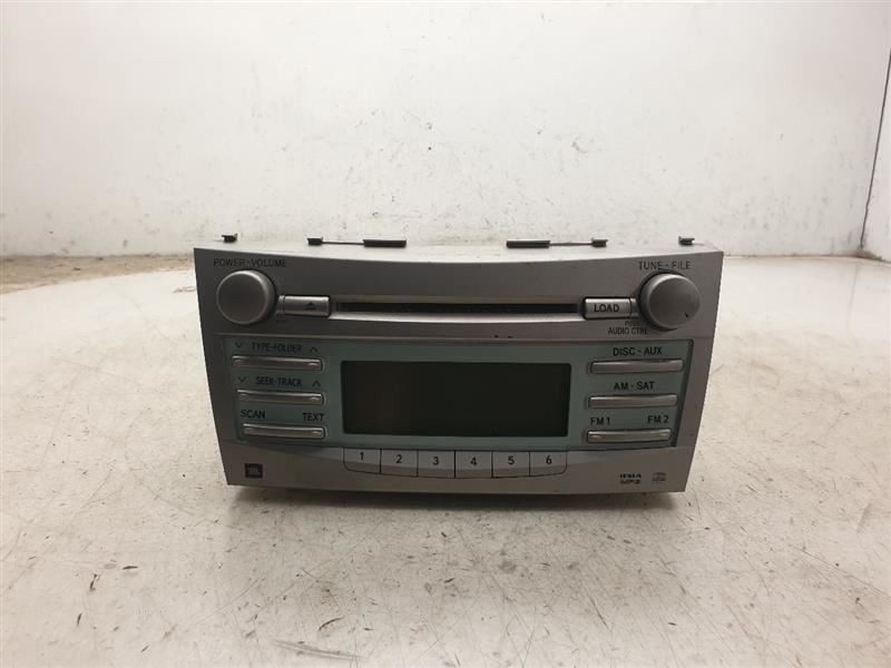 07-09 TOYOTA CAMRY SE RADIO/STEREO RECEIVER UNIT ASSEMBLY