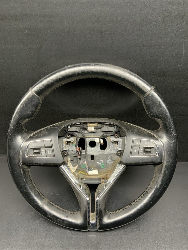 2014-2017 Maserati Ghibli Black Leather Steering Wheel67004450 OE