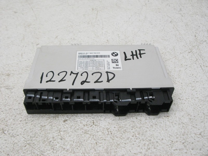 16-19 BMW F48 X1 SEAT CONTROL MODULE FRONT LEFT DRIVER OEM 122722D