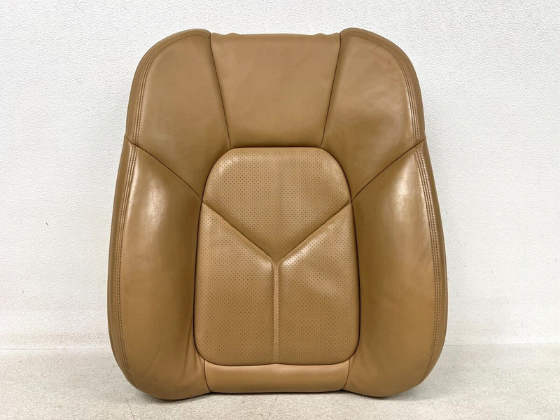 ⭐2015-2018 PORSCHE MACAN S FRONT RIGHT PASS UPPER SEAT CUSHION BEIGE OEM LOT2575