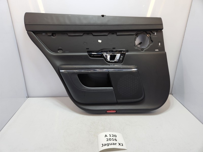 ✅ 16-19 OEM Jaguar XJ X351 Rear Left Driver Side Interior Door Card Trim NOTE*