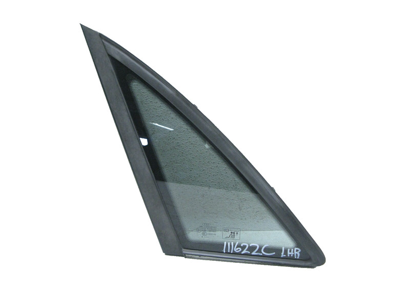 04-08 AUDI B7 A4 SEDAN REAR GLASS WINDOW QUARTER DRIVER LEFT REAR OEM 111622C