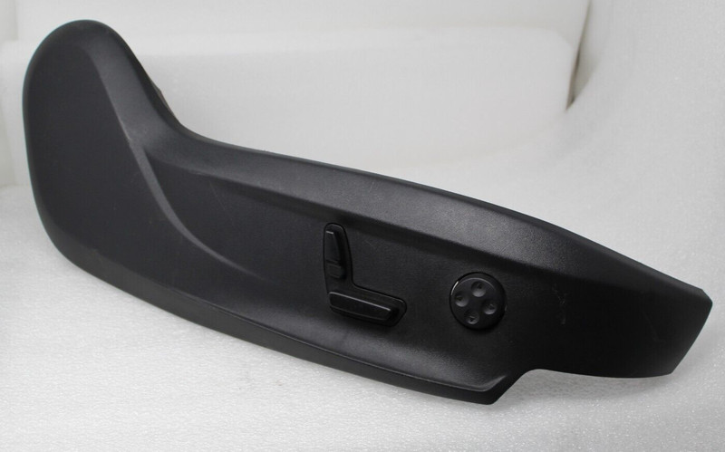2012-2016 Tesla Model S Front Right Seat Control Switch & Outer Trim Cover OEM