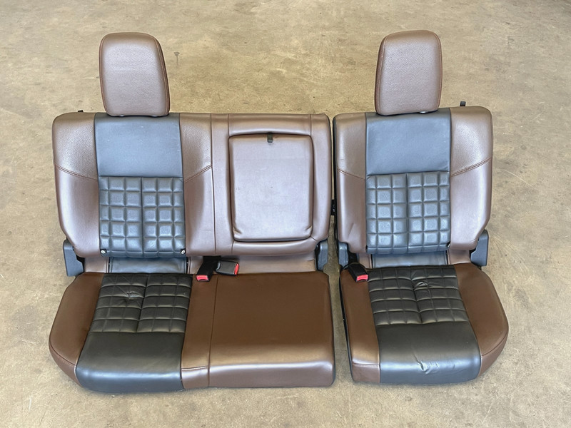 ⭐2016-2018 NISSAN TITAN XD PLATINUM REAR SEAT CUSHION BENCH LEATHER OEM LOT2629