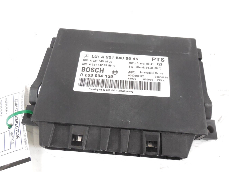 07 08 Mercedes-Benz CL550 Parktronic Parking PDC Control Module OEM 2215406645