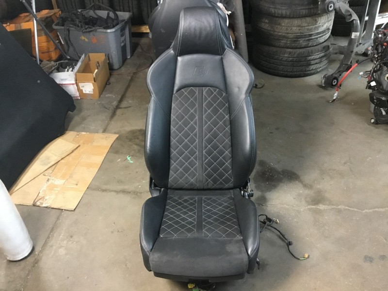 Audi S4 2019 B9 3.0L Front Left Driver Upper Lower Bottom Seat Assembly 17-20 Y3