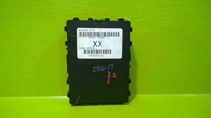 07 08 NISSAN MAXIMA BCM BODY CONTROL MODULE OEM 2916-17