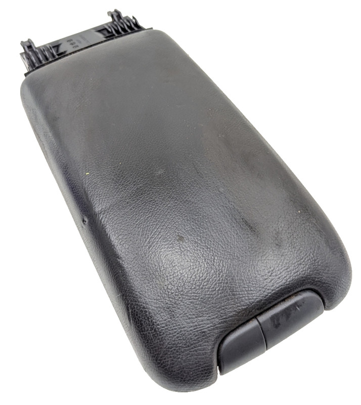 2001-2005 Mercedes C240 Center Console Black Leather Armrest Top Lid OEM