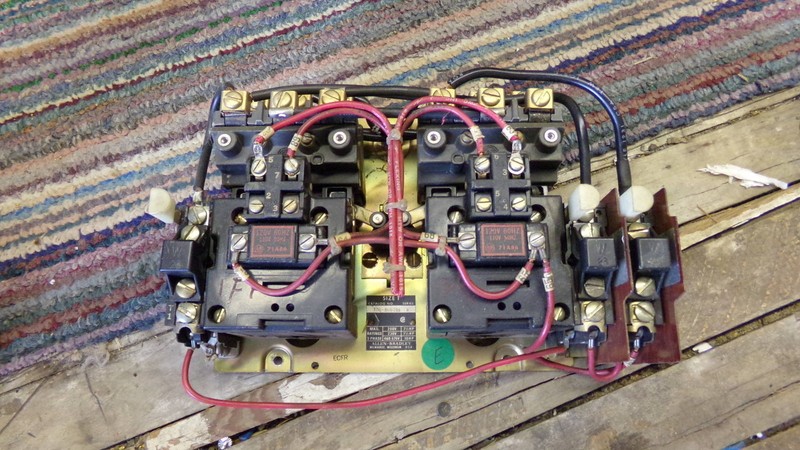 Allen Bradley 705-B0D731 Size 1 Series K Reversing Starter *FREE SHIPPING*