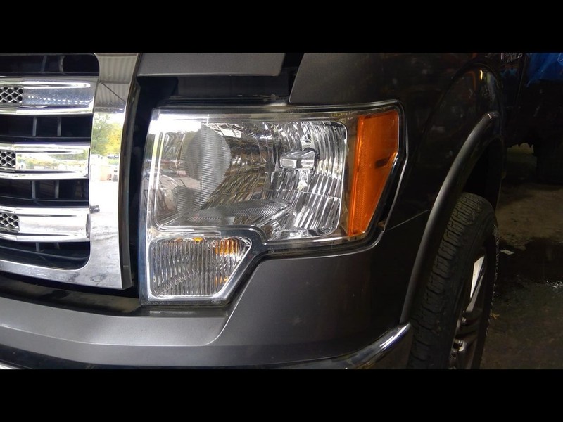 Driver Headlight Halogen Bright Border Trim Fits 09-14 FORD F150 PICKUP 1687653