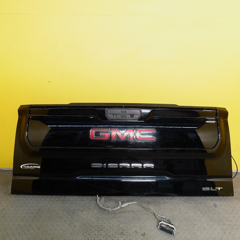 2019-2025 GMC SIERRA 1500 Liftgate Tailgate Trunk Deck Lid Hatch Oem BLACK_8555