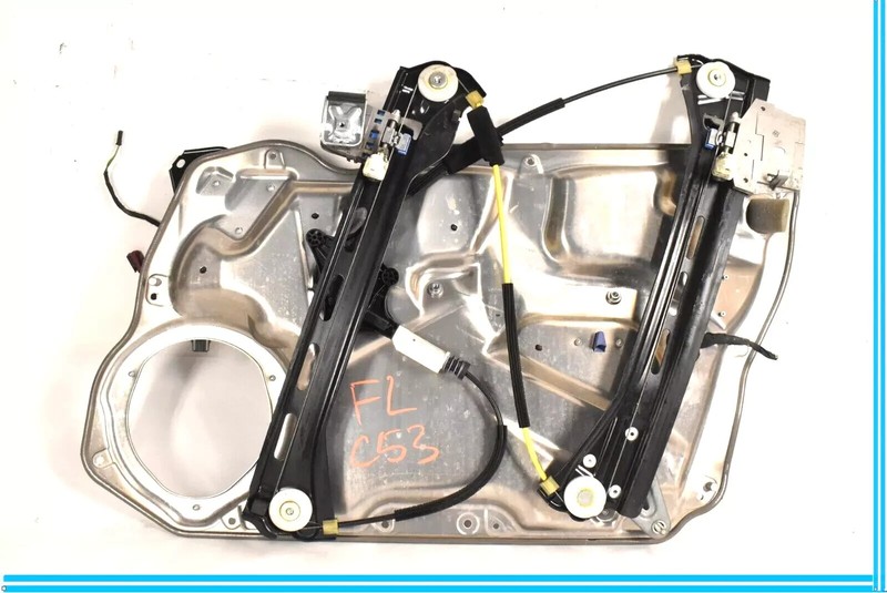 12-18 Mercedes W218 CLS550 Front Left Side Door Window Regulator Carrier OEM