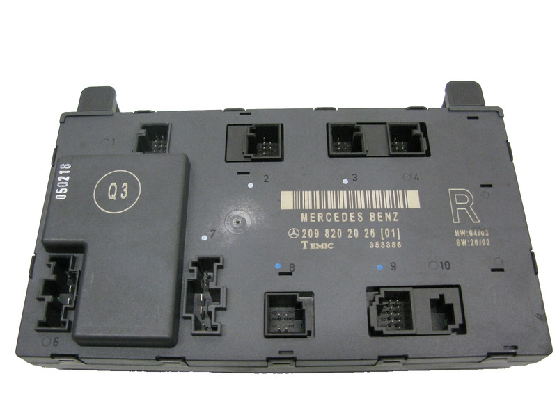 03-09 MERCEDES W209 CLK500 CLK320 CLK550 DOOR CONTROL MODULE PASSENGER RIGHT 04B