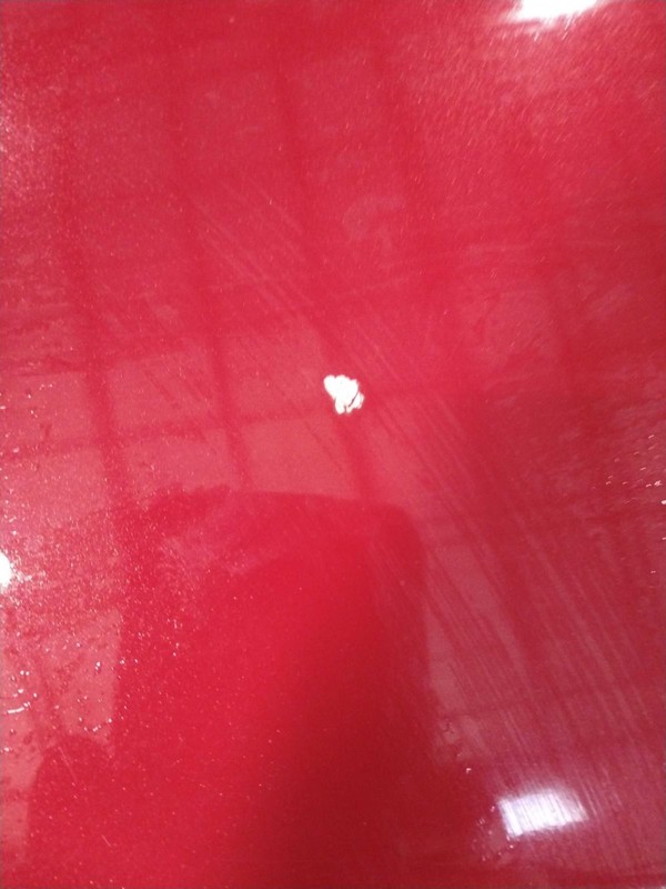 2006 Mazda 3 Left Fender Red - Used, Minor Paint Chip, OEM 497685
