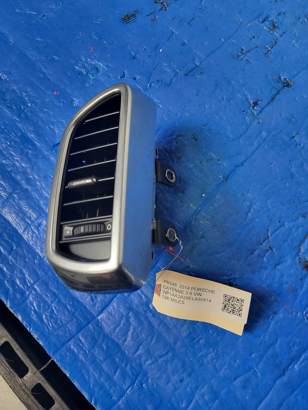 Used Oem Porsche Dash Right Passenger A/C Heater Vent for 2011-2018 Cayenne