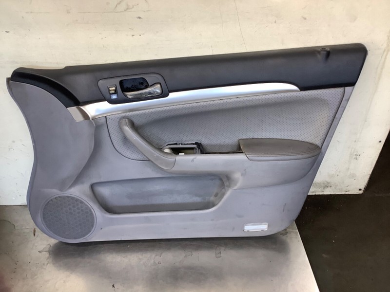 04-06 Acura TSX Right Front Passenger Side Door Panel Lining Gray Used OEM