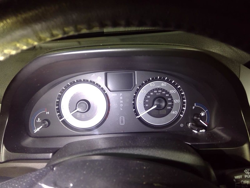 Speedometer Cluster US Market MPH EX-L Leather Fits 11-13 ODYSSEY 1733102