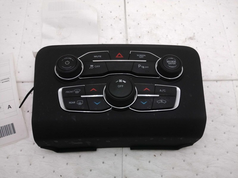 Used A/C Selector Switch fits: 2019 Dodge Charger temperature control dual zone