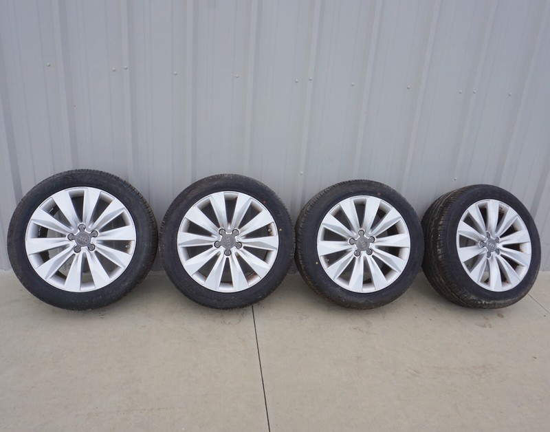 2004 - 2010 AUDI A8 OEM WHEEL RIM 18x8.5 18" SET OF 4 WHEELS AND TIRES