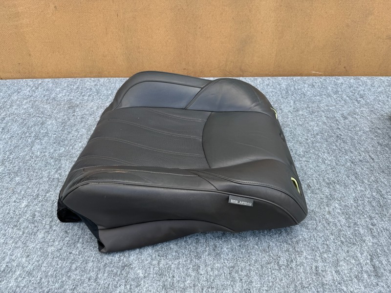 INFINITI M37 M56 M35H Q70 11-19 OEM FRONT LEFT DRIVER UPPER SEAT SKIN (BROWN)