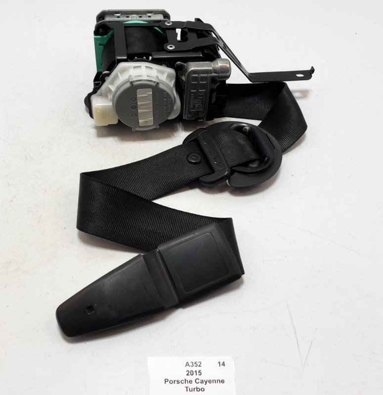 ✅ 11-18 OEM Porsche Cayenne Turbo 958 Front Left Driver Seat Belt Retractor