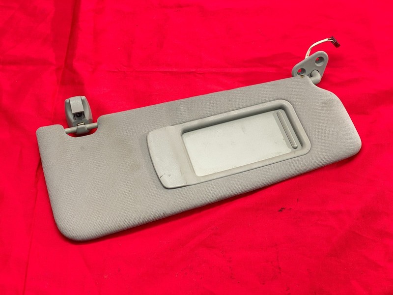07-13 BMW E92 3 Series CPE Right Passenger Upper Sun Visor Shade Cover Gray OEM✅