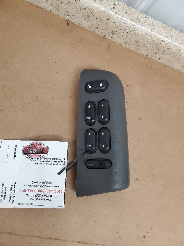 Driver Front Door Switch Driver's 4 Door Sport Trac Fits 01-03 EXPLORER 291884