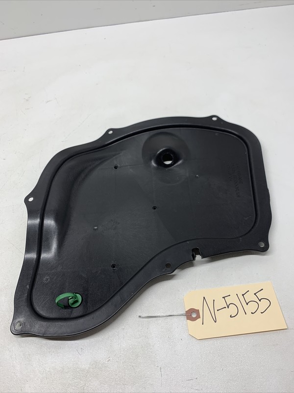 12-20 Tesla Model S LH-Front Plastic Lower Door Plate OEM 1002458-00-E 5155 B110