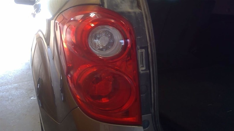 Driver Left Tail Light Fits 10-15 EQUINOX 3554438