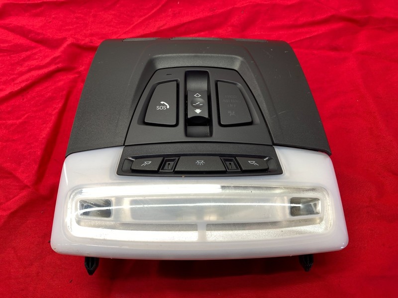 12-20 BMW F22 F30 F80 F82 2/3/4 Series Upper Sunroof Switch Dome Light Black OEM