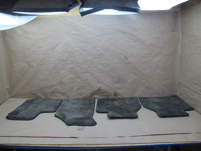 06-12 BENTLEY CONTINENTAL FLYING SPUR FRONT & REAR CARPET FLOOR MAT SET OF 4