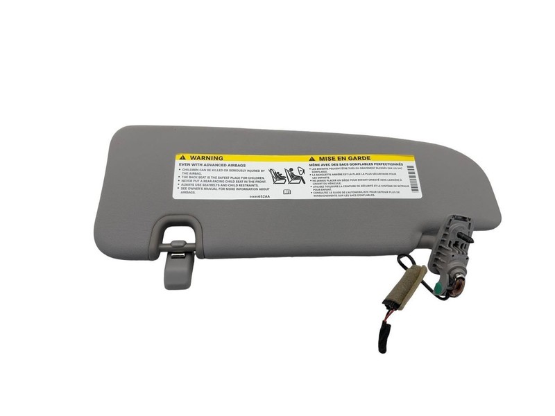 2017-2025 Alfa-Romeo Giulia Right Passenger Side Sun Visor Gray