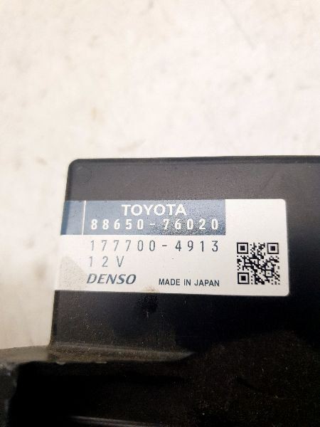 11-12 LEXUS CT200H TEMPERATURE BLOWER MOTOR CONTROL MODULE ECM ASSEMBLY