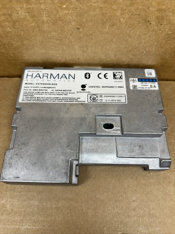 12 13 14 Toyota CAMRY SIENNA PRIUS RAV4 Bluetooth Module Gracenote Extension Box