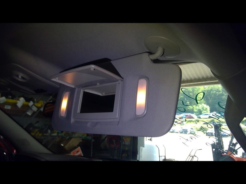Passenger Sun Visor VIN J 11th Digit Limited Fits 07-17 ACADIA 1643607