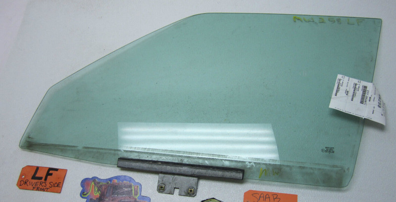 DOOR GLASS WINDOW LEFT FRONT Driver SIDE CAR USED L LF 94 95 96 97 98 SAAB 9000