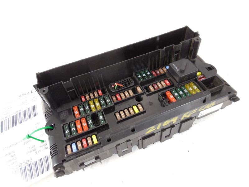 2012 12 BMW 535i Power Distribution Relay Fuse Box OEM 9252815-01