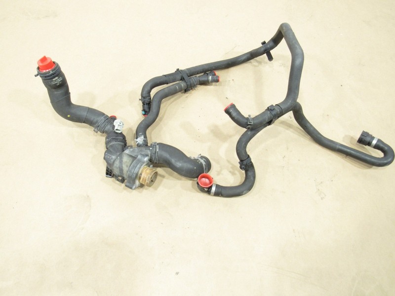 10-15 Jaguar XK XKR 2014 5.0L Thermostat Coolant Water Line Hose Pipe Set |:M