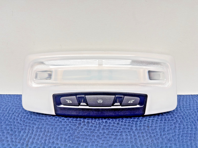 BMW E82 E90 E92 Front Sunrof Overhead Dome Reading Light Motion Sensor Black OEM