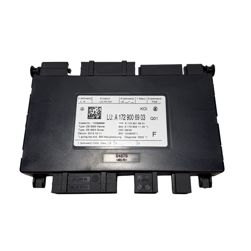 📌 10-20 MERCEDES-BENZ LH LEFT FRONT POWER SEAT CONTROL MODULE A1729006903 OEM