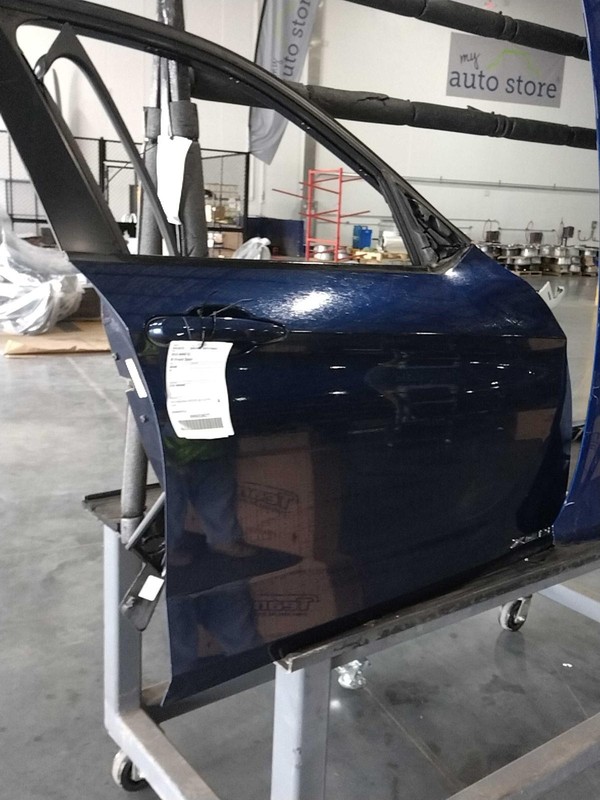2015 BMW X1 Front Right Door Blue Used 493077 87K Miles OEM Part