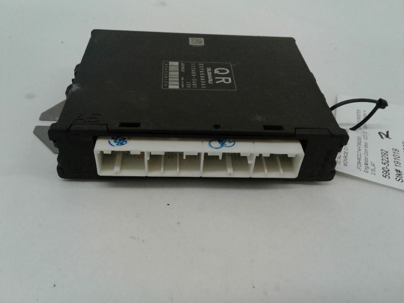 10 Subaru FORESTER Engine ECM Electronic Control Module Floor Cavity
