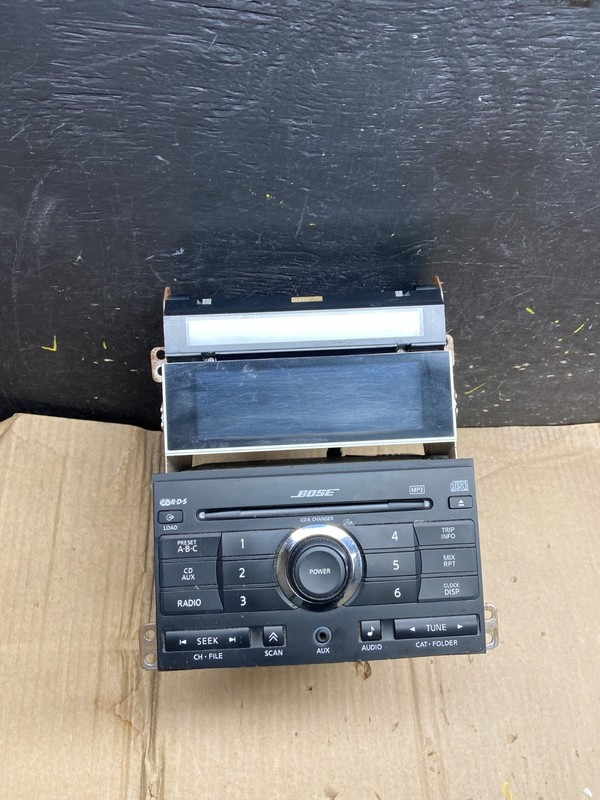 2007 - 2008 Nissan Maxima Center Dash Radio Bose AM/FM Audio Display Y2504 DG
