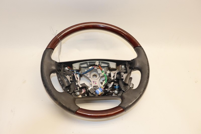 2007-2009 LEXUS LS460 DRIVER STEERING WHEEL W/ MULTIFUNCTION SWITCHES OEM