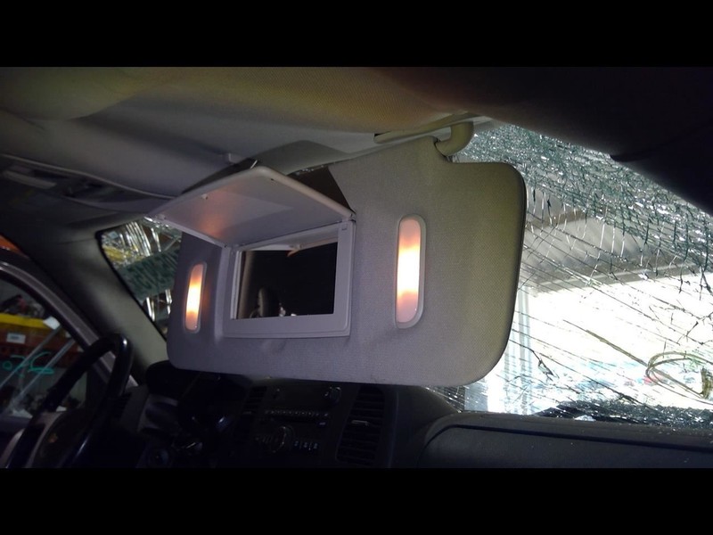 Passenger Sun Visor With Illumination Fits 07-14 SIERRA 2500 PICKUP 1584899