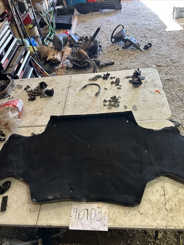 1999-2002 Mercedes-Benz W210 E55 AMG Hood Installation PanelOEM