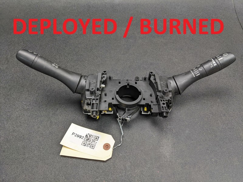 Combination Turn & Wiper Switch-BURNED 25560-7FR9D 2019 Nissan Rogue 2017 2018