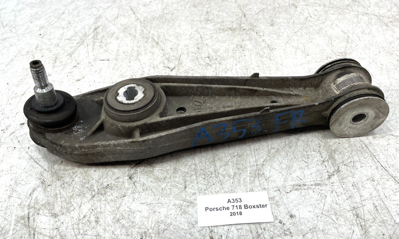 ✅ 17-19 OEM Porsche 718 Boxster 982 Front Right Passenger Lower Control Arm 36k